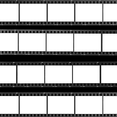 Image showing contact sheet blank film frames