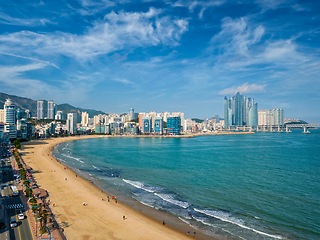 Image showing Gwangalli Beach in Busan, South Korea