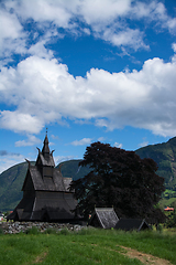 Image showing Hopperstad Stave Church, Sogn og Fjordane, Norway