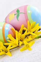 Image showing Easter eggs