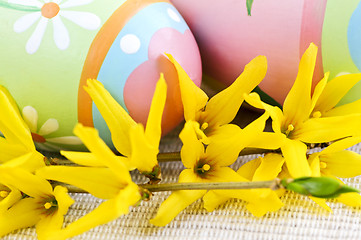 Image showing Easter eggs