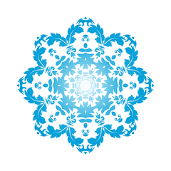 Image showing Circle Snowflake