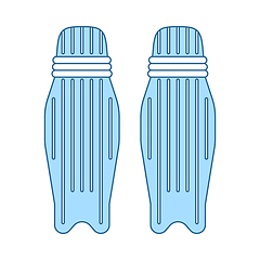 Image showing Cricket Leg Protection Icon