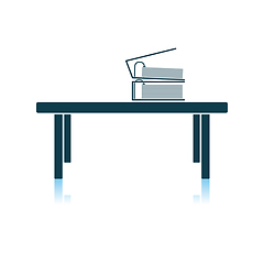 Image showing Office Low Table Icon