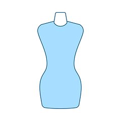 Image showing Tailor Mannequin Icon