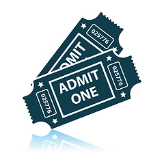 Image showing Cinema Tickets Icon