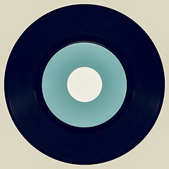 Image showing Vintage looking Record