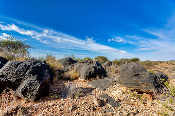 Image showing Namib desert, Namibia Africa landscape