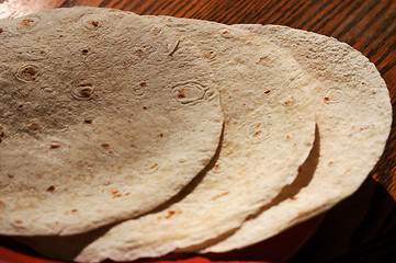 Image showing Tortilla shells