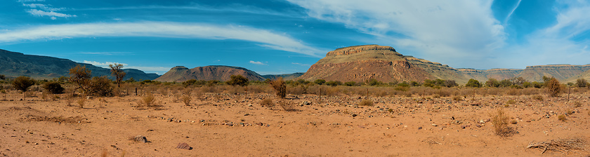 Image showing Namib desert, Namibia Africa landscape