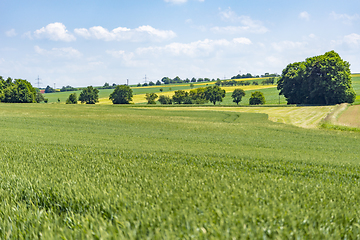 Image showing rural scenery in Hohenlohe