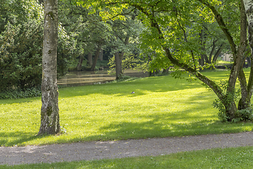 Image showing idyllic park scenery