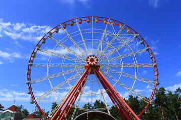 Image showing ferris wheel in the park