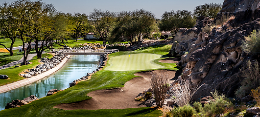 Image showing golf course, Palm Springs, California