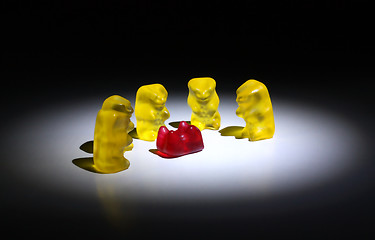 Image showing gummy bears