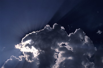 Image showing Sunbeams