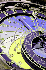 Image showing astronomical clock