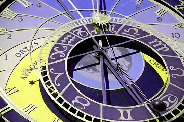 Image showing astronomical clock