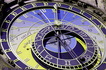 Image showing astronomical clock