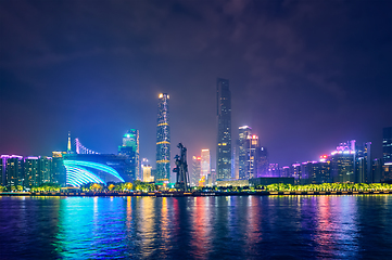 Image showing Guangzhou skyline. Guangzhou, China