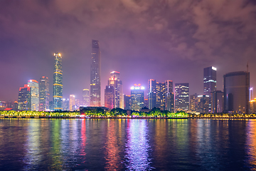 Image showing Guangzhou skyline. Guangzhou, China