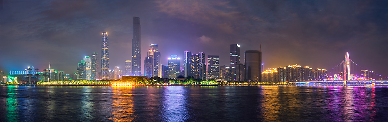 Image showing Guangzhou skyline. Guangzhou, China