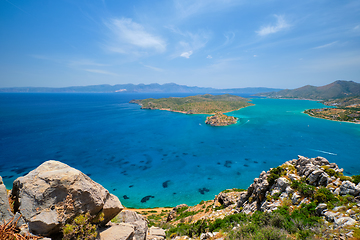 Image showing Island of Spinalonga, Crete, Greece