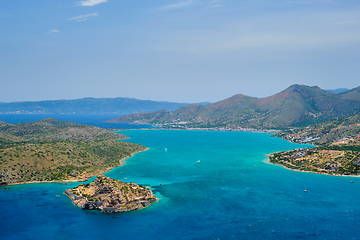 Image showing Island of Spinalonga, Crete, Greece