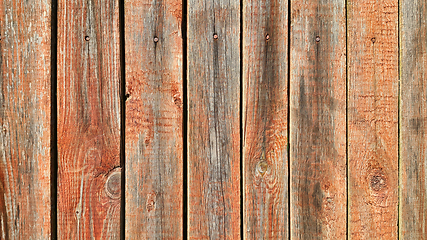 Image showing Texture of old wooden wall