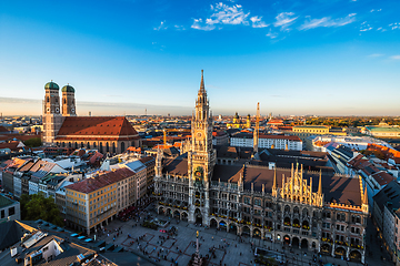 Image showing Aerial view of Munich, Germany