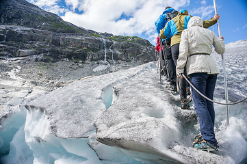 Image showing Glacier guided tour in Norway