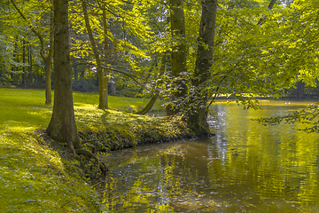 Image showing idyllic park scenery