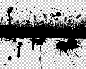 Image showing grunge vector background