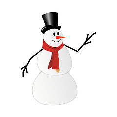 Image showing snowman