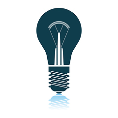 Image showing Electric Bulb Icon