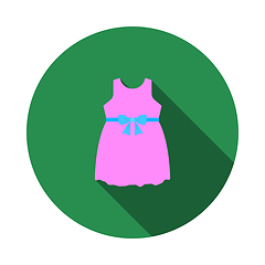 Image showing Baby Girl Dress Icon