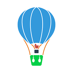 Image showing Hot Air Balloon Icon