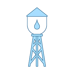 Image showing Water Tower Icon