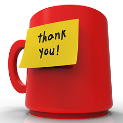 Image showing Thank You Represents Many Thanks 3d Rendering