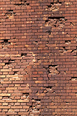 Image showing old damaged wall