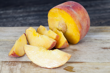 Image showing yellow peach