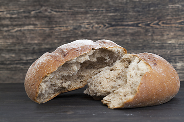Image showing half bread