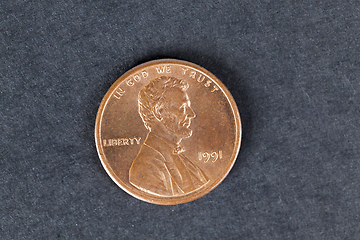 Image showing one American cents