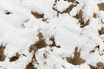 Image showing dirty snow