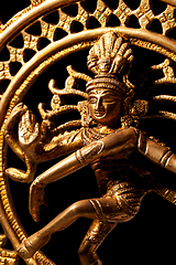 Image showing Statue of indian hindu god Shiva Nataraja - Lord of Dance