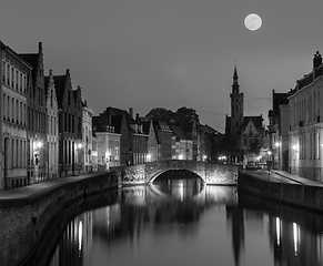 Image showing Bruges Brugge city, Belgium