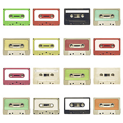 Image showing Vintage looking Tape cassette