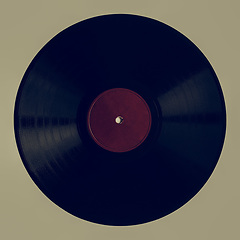Image showing Vintage looking Vintage 78 rpm record