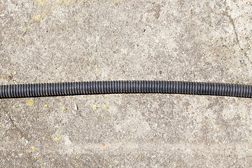 Image showing thin plastic hose