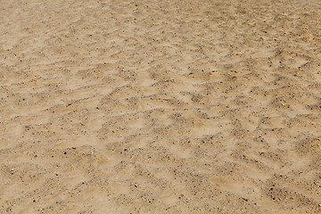 Image showing wavy sand